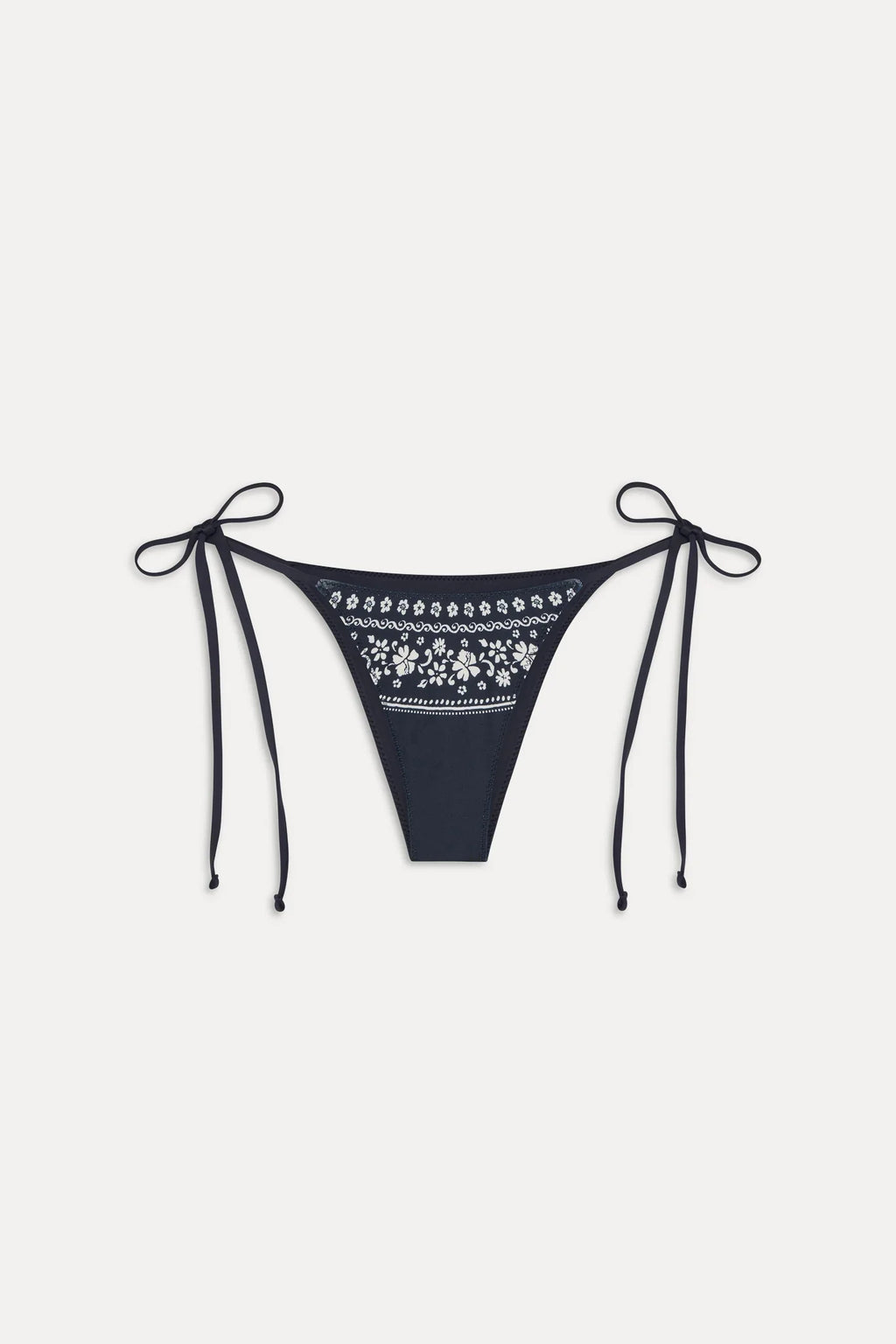 Mackenzie Cheeky String Bikini Bottom - Malibu Blue
