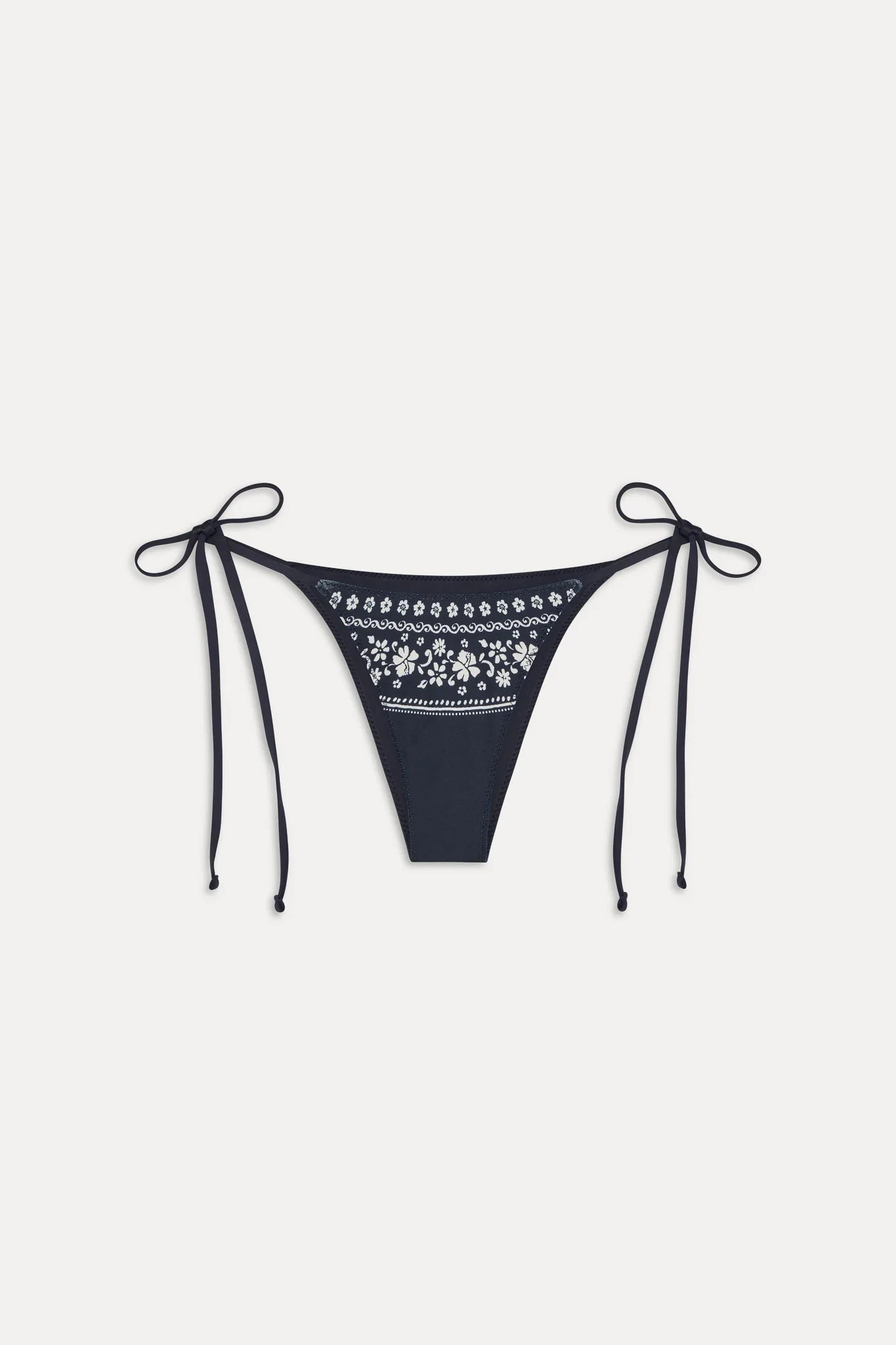 Mackenzie Cheeky String Bikini Bottom - Malibu Blue