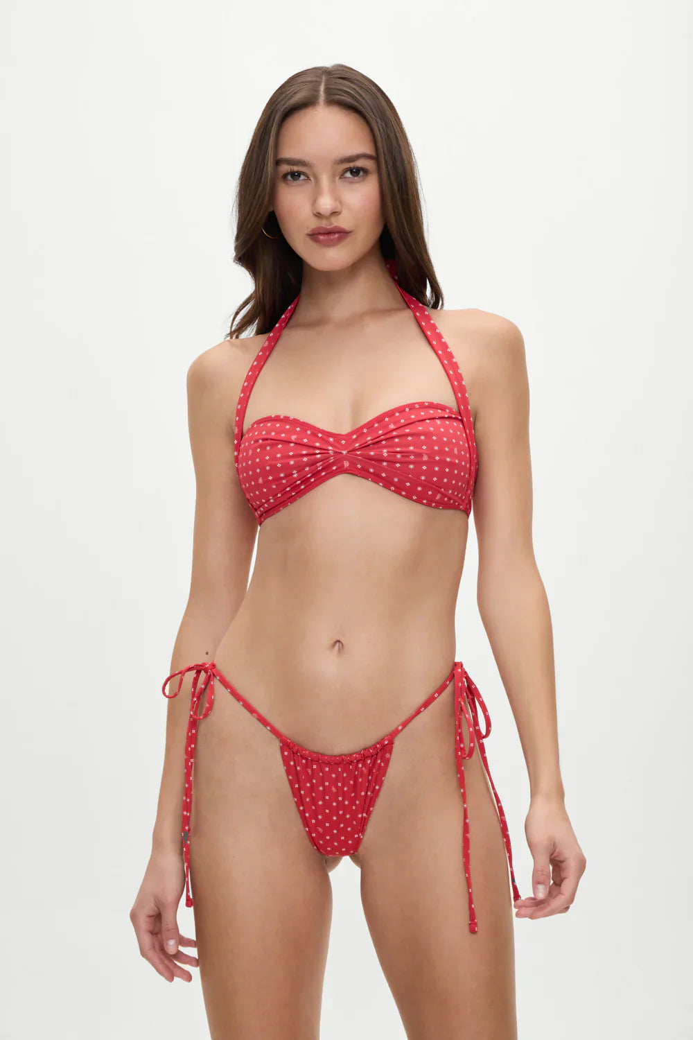 x BELLA HADID Tia Skimpy Bikini Bottom - Lovebug