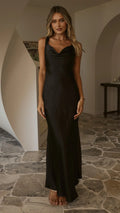 Eva Maxi Dress - Black