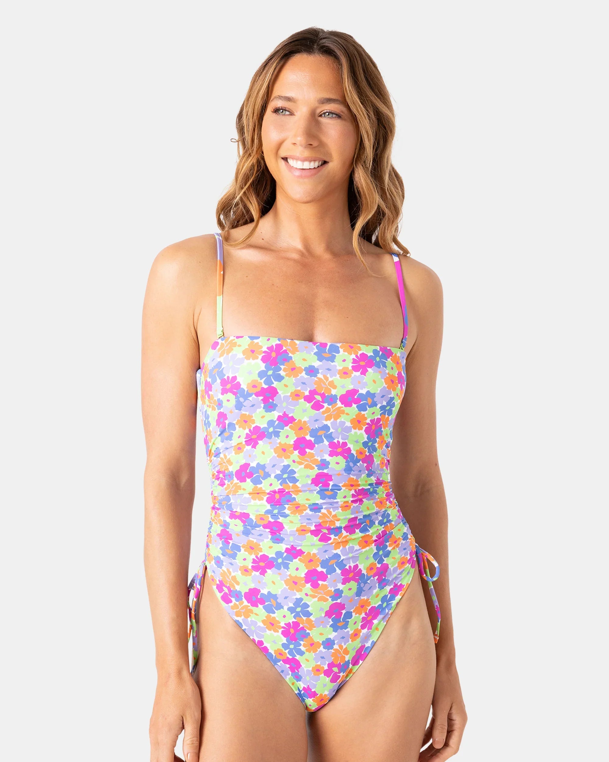 California Dreamin Bandeau One Piece Swimsuit