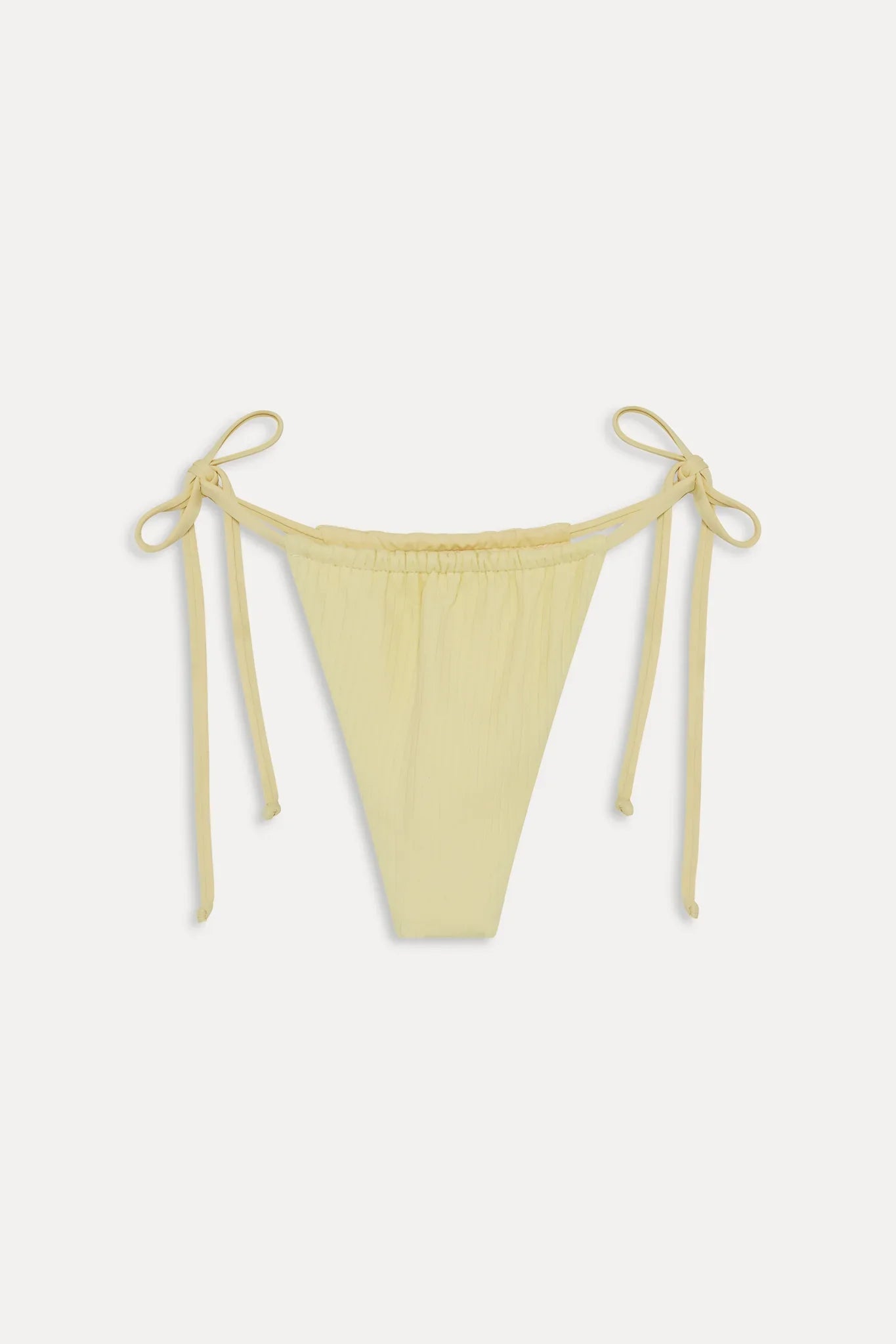 x JENNIE Tia Ribbed Bikini Bottom - Honeycomb
