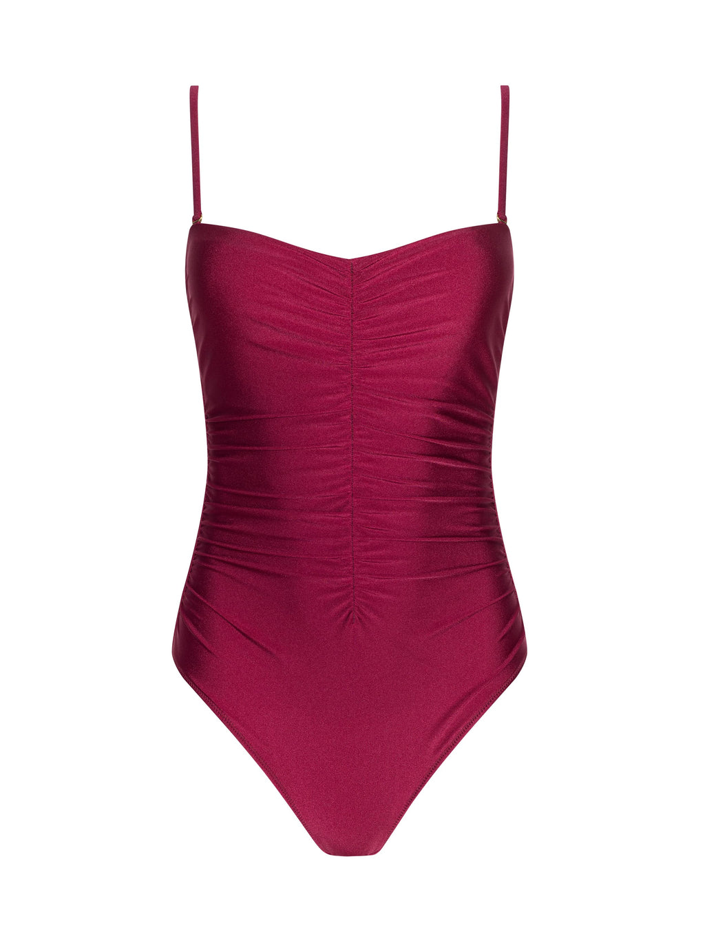 Aubrey Ruched One-Piece Swimsuit