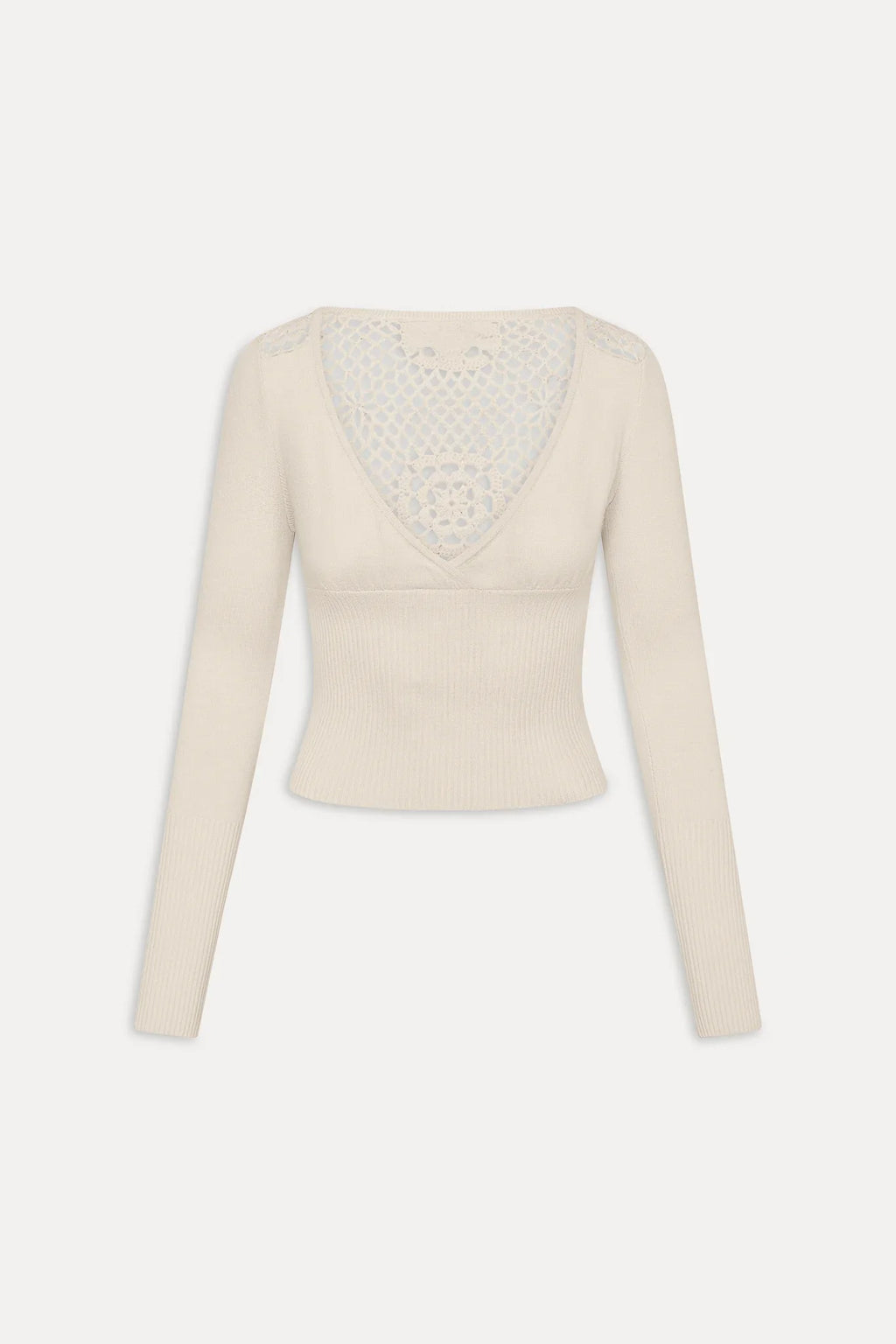Arlo Crochet Knit Shirt - Bunny
