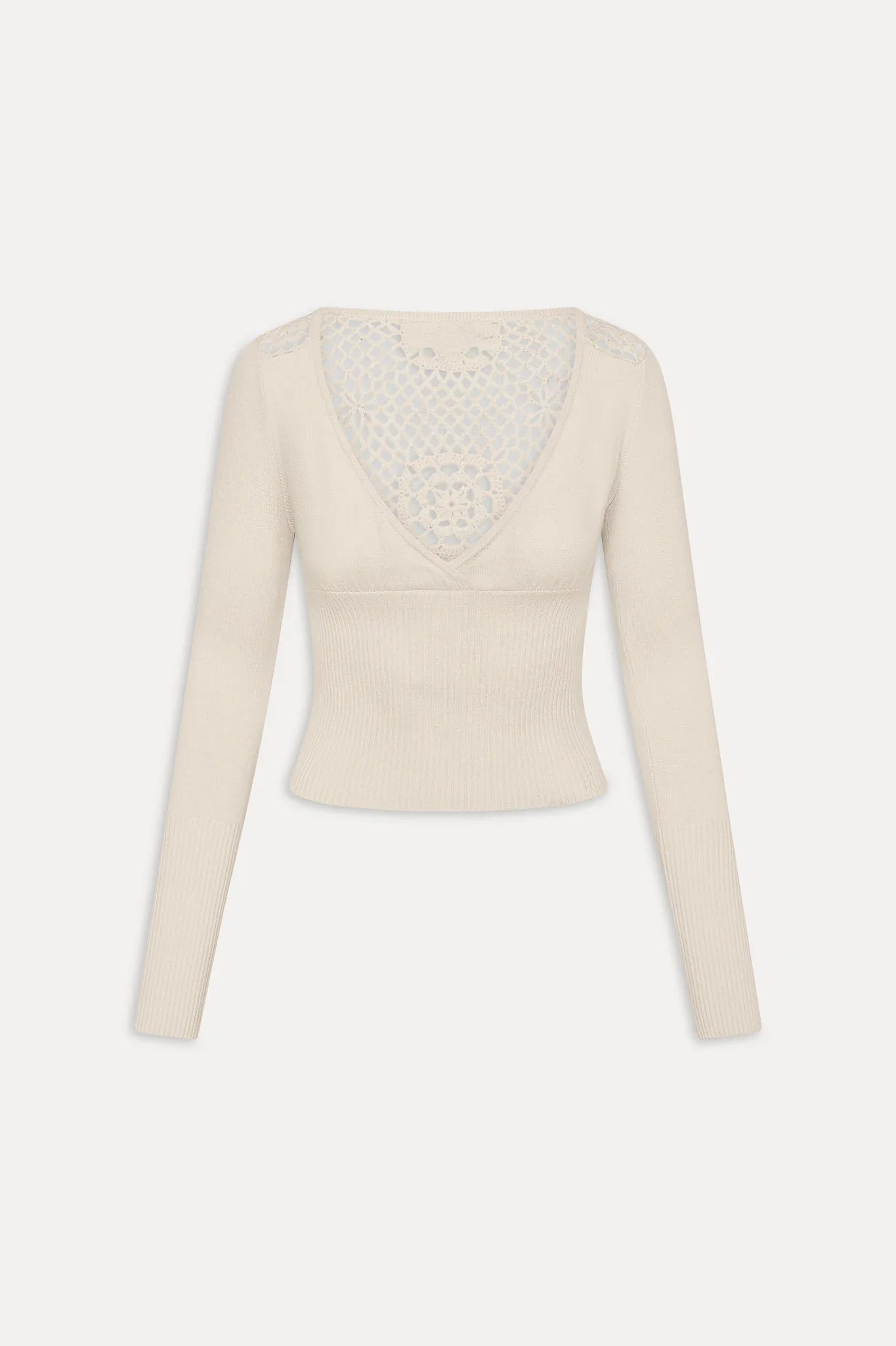 Arlo Crochet Knit Shirt - Bunny