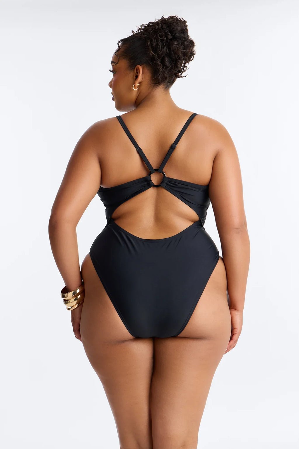 Staci 1 Piece Swimsuit - Black