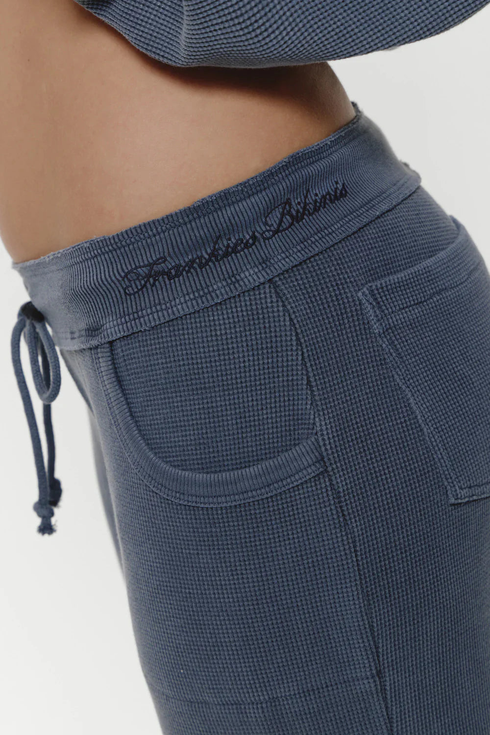 Emma Thermal Pant - Shadow Blue