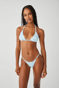 Hope Gingham Triangle Bikini Top - Posie