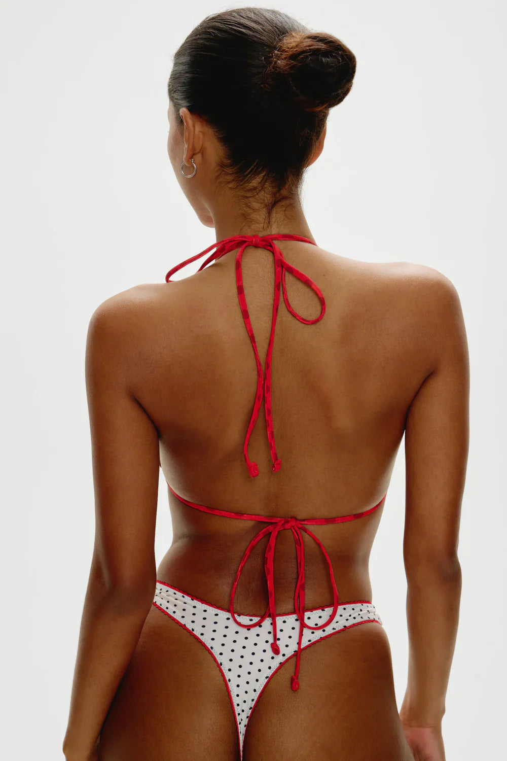 x R��alisation Par Nick Reversible Bikini Top - Aura