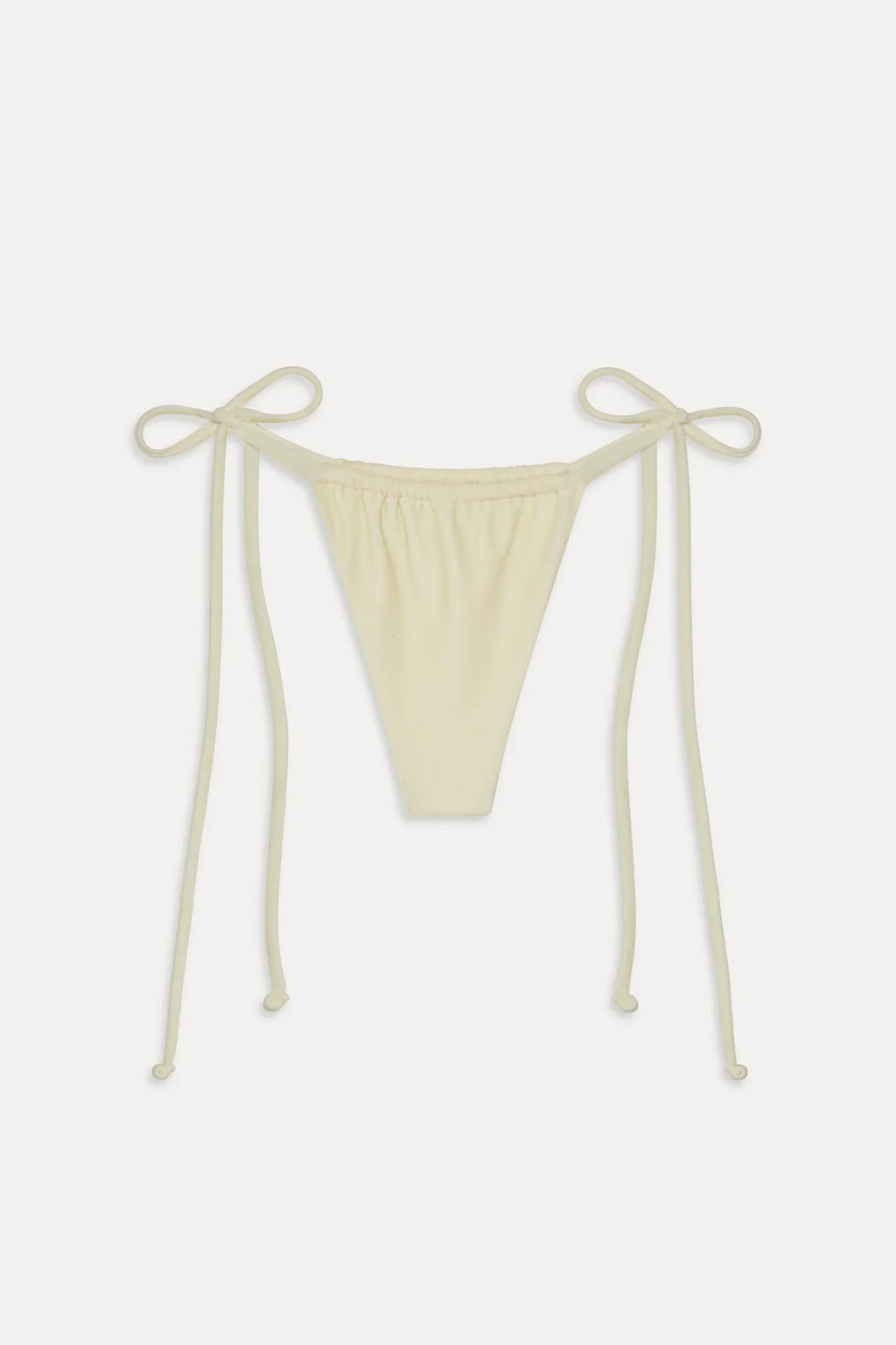 Tia Terry Skimpy Bikini Bottom - Lemon