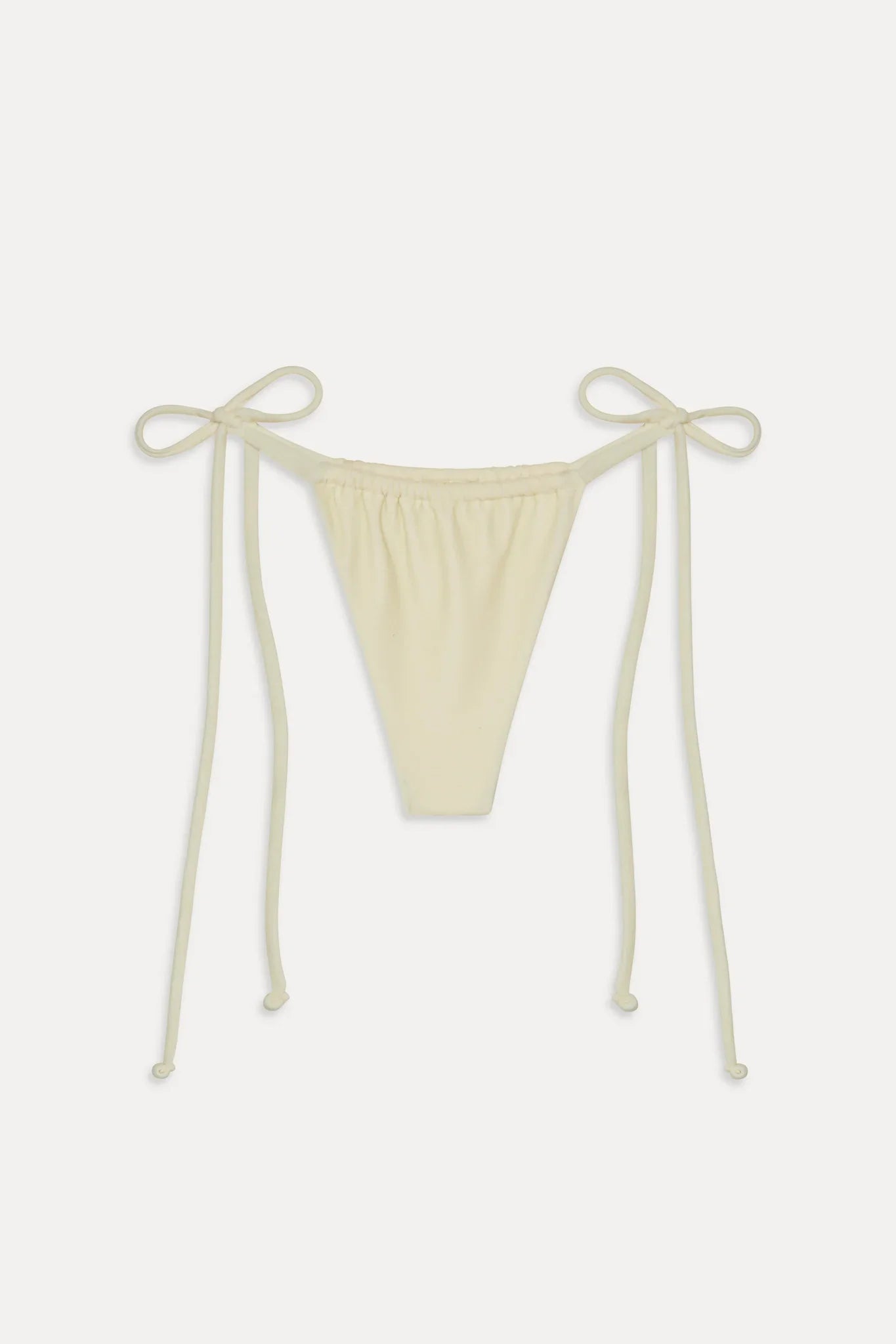 Tia Terry Skimpy Bikini Bottom - Lemon