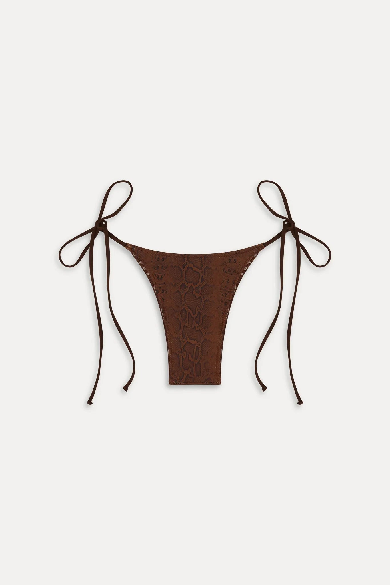 x R��alisation Par Divine Reversible Bikini Bottom - Python/Animal