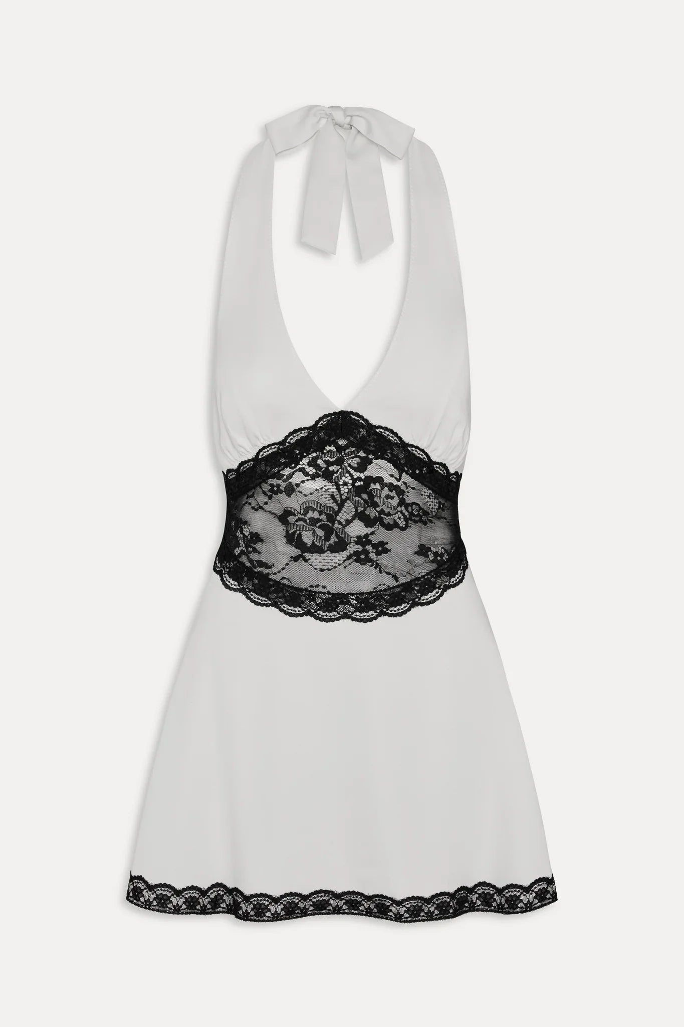 Audrey Satin Mini Dress - Soft Sand
