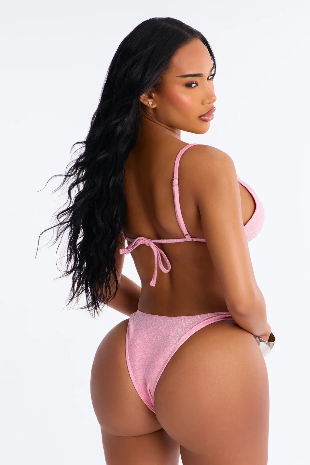 Soleil Swim 2 Piece Bikini Set - Pink