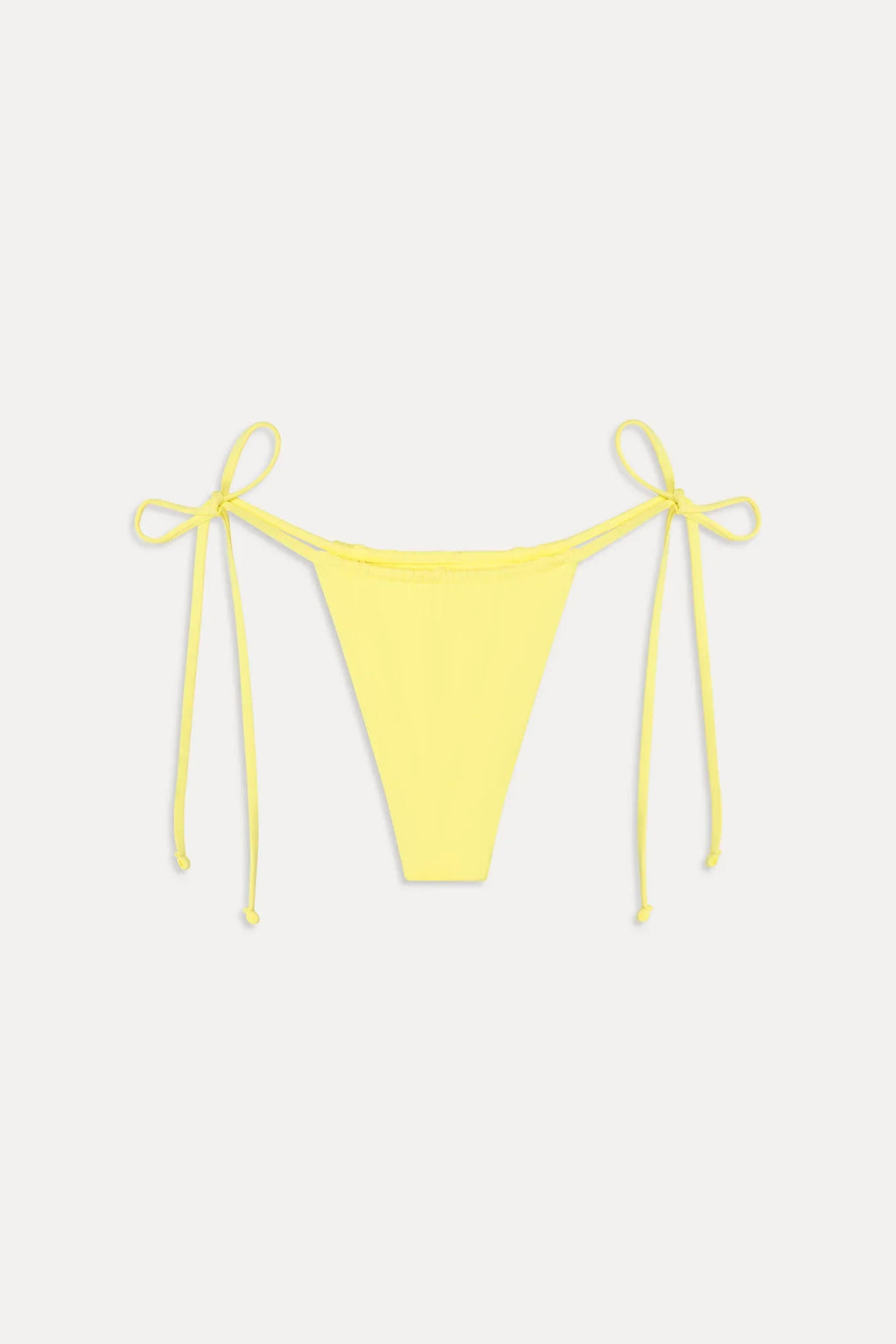 Tia Skimpy String Bikini Bottom - Yellow Iris