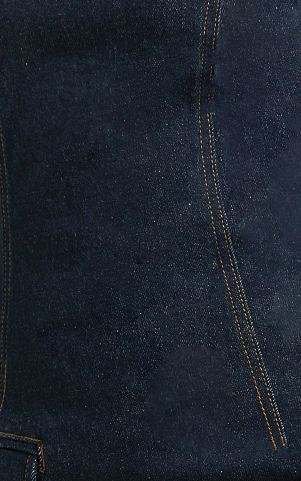 Rebecca Mini Dress - Denim Button Wrap Front Skirt Dress in Dark Blue Wash