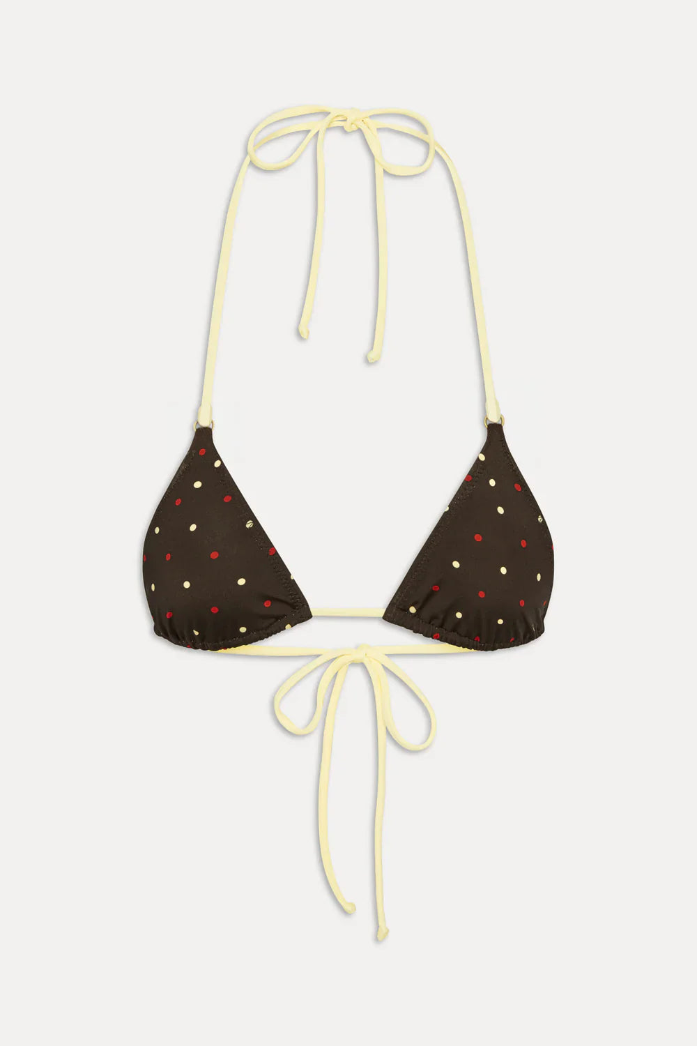 Nick Reversible Shine Bikini Top - Honey Bug
