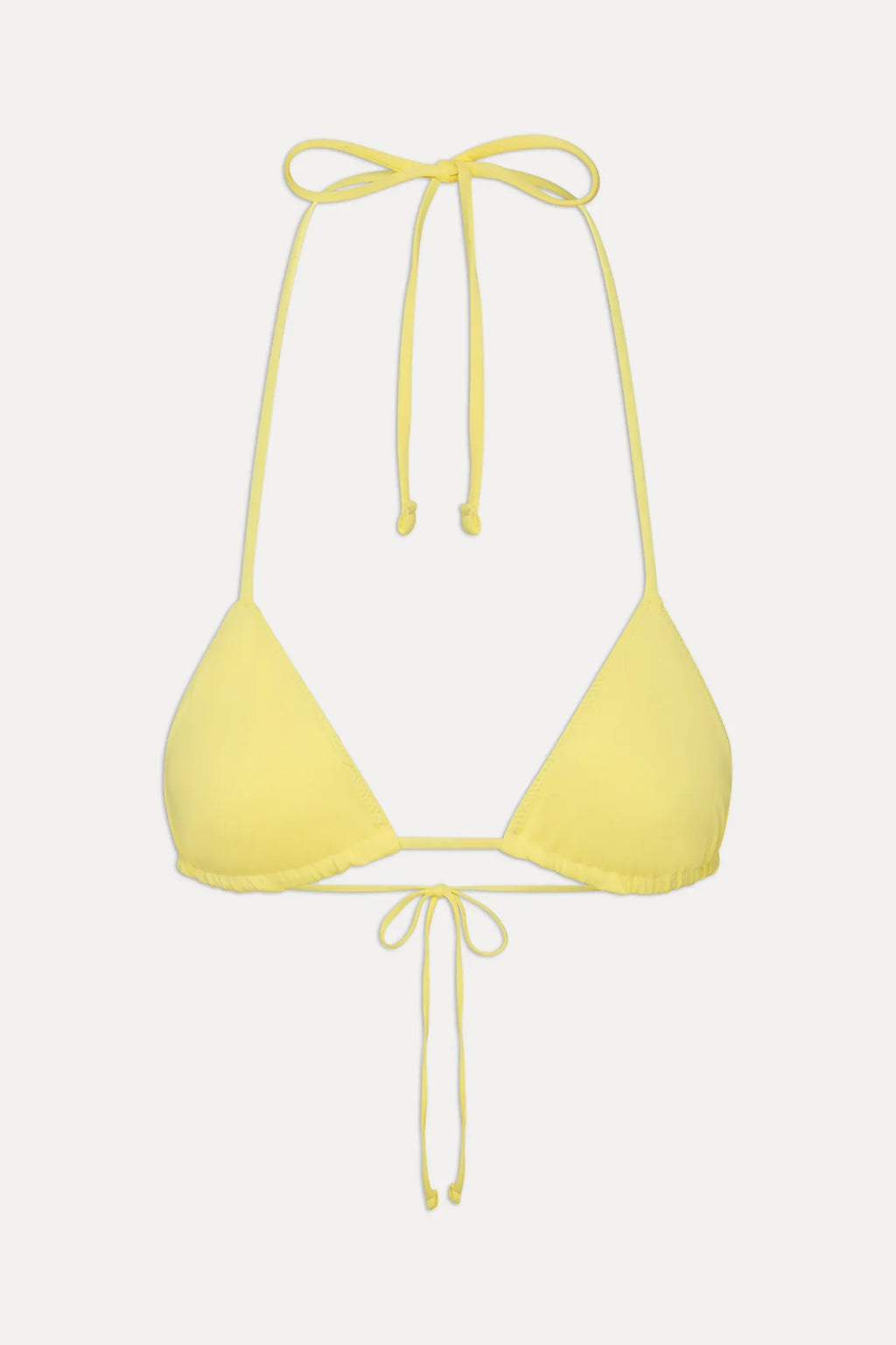 Nick Skimpy Triangle Bikini Top - Yellow Iris