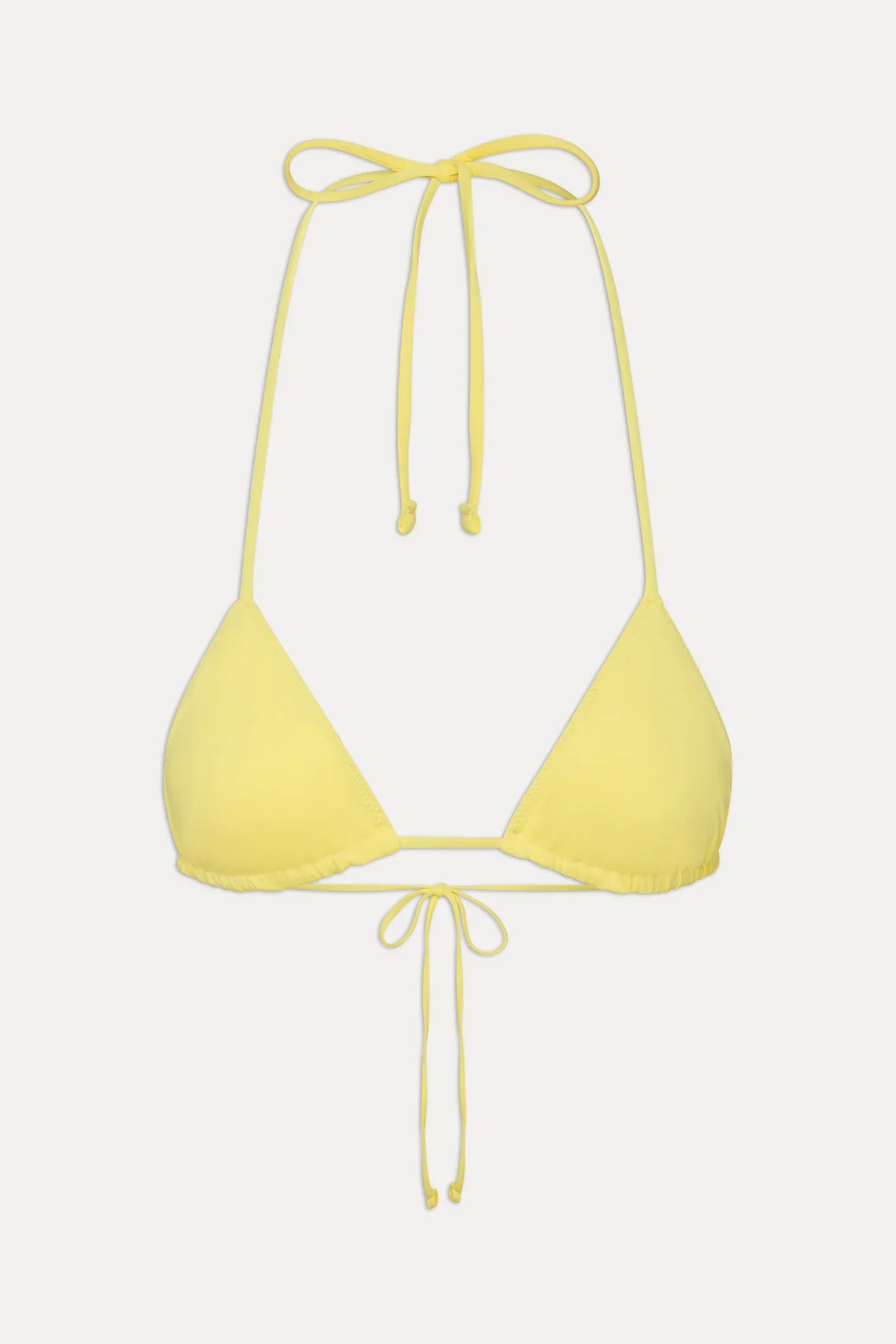 Nick Skimpy Triangle Bikini Top - Yellow Iris