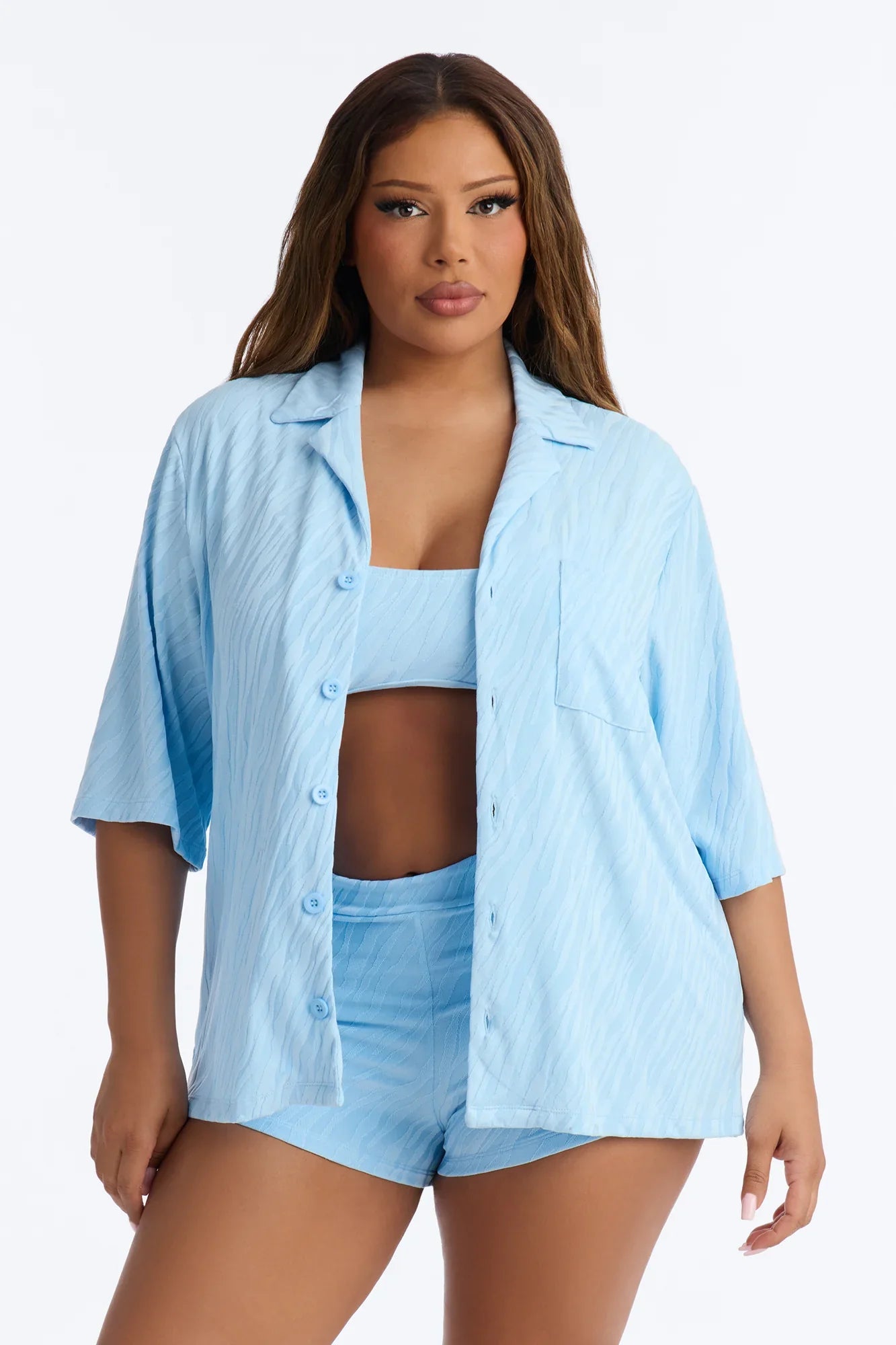 Lagoon Baby 3 Piece Bikini Set - Blue