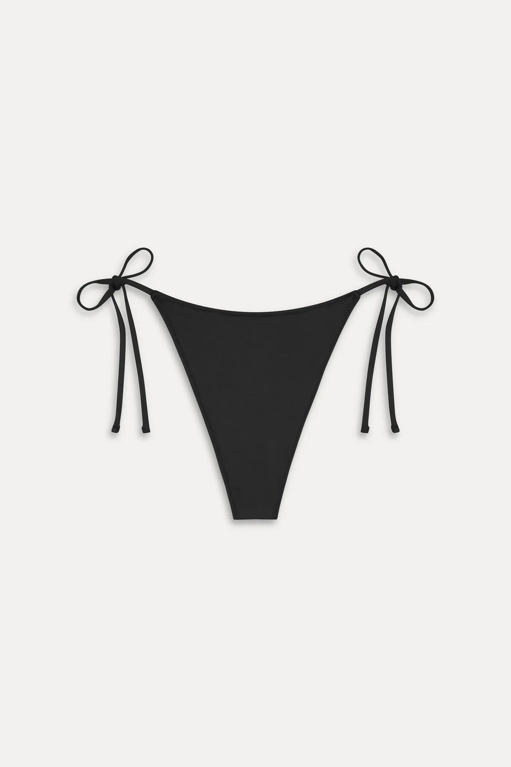 Romeo Cheeky String Bikini Bottom - Black