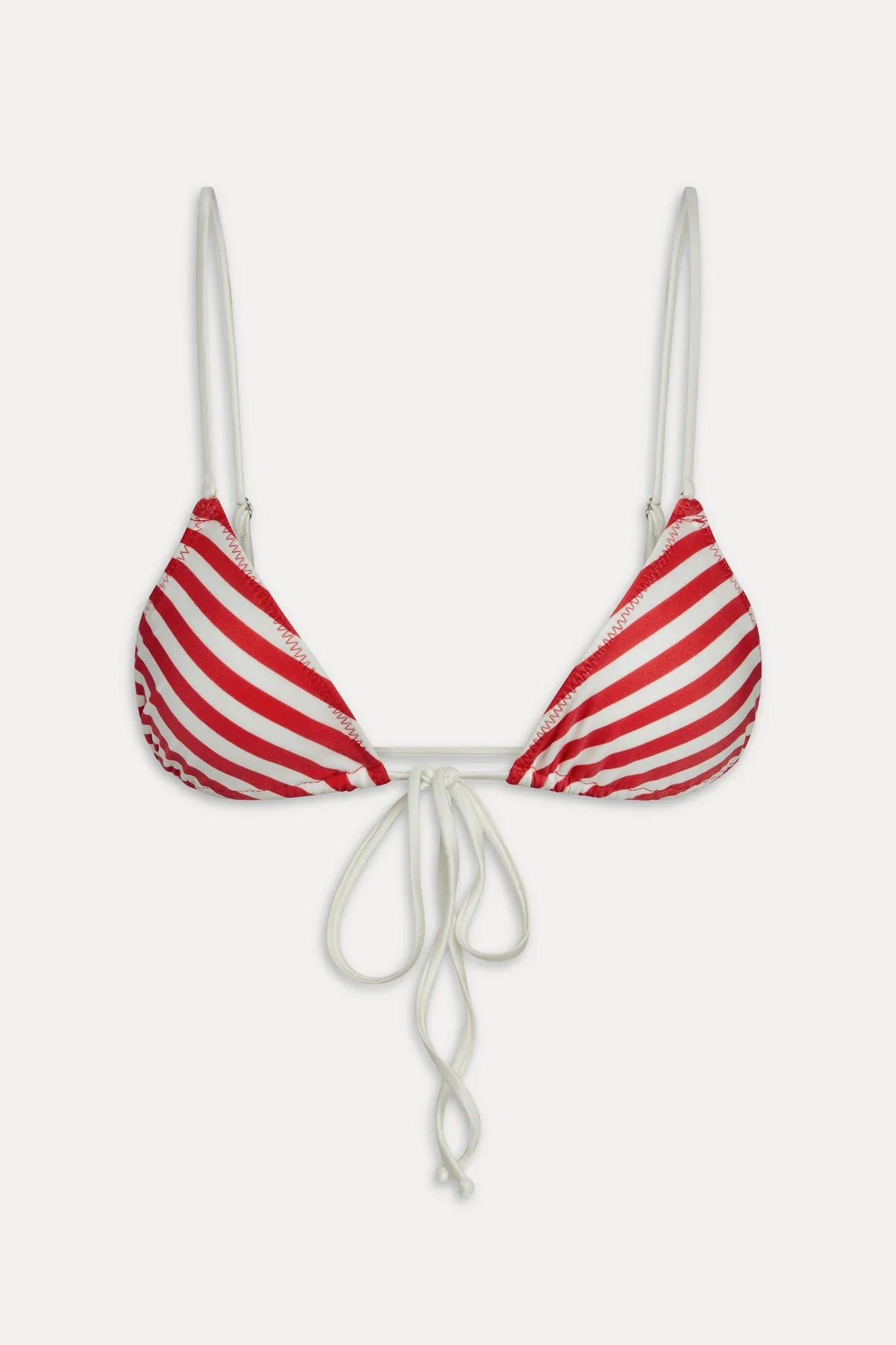 x R��alisation Par Lila Triangle Bikini Top - Portofino