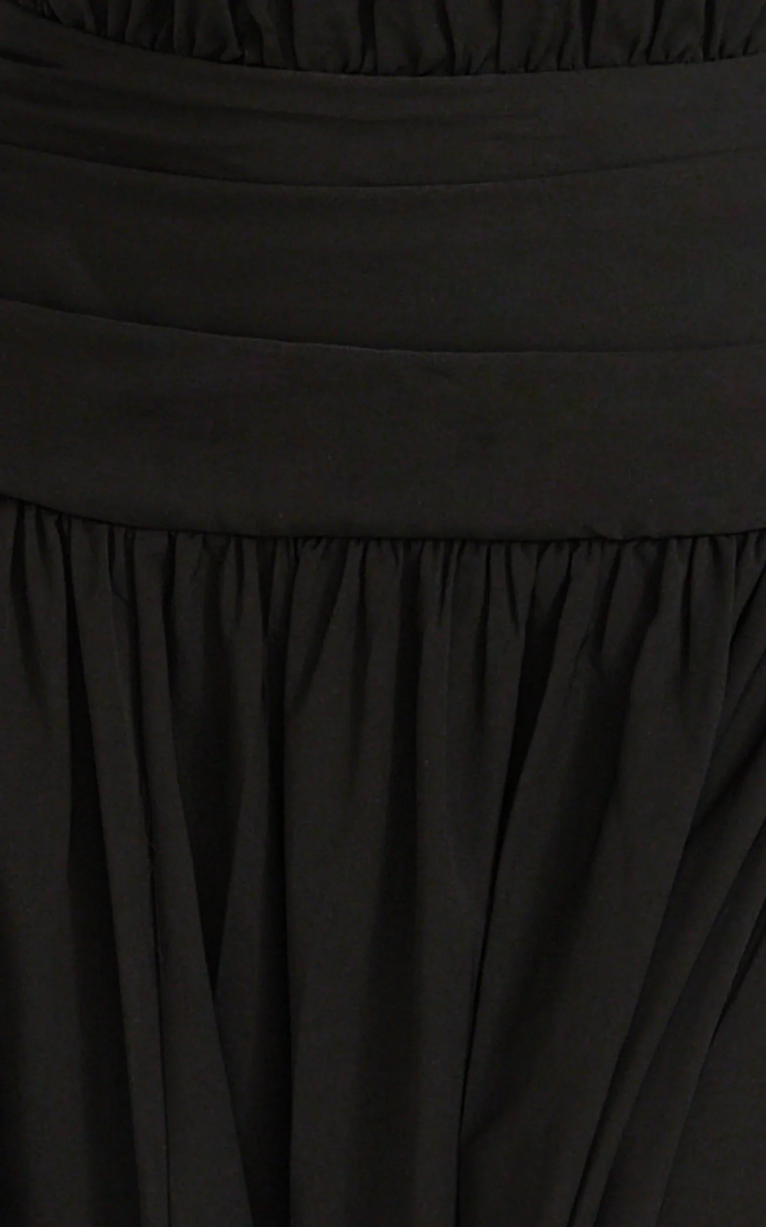 Lila Maxi Dress - Backless High Neck Halter Dress in Black