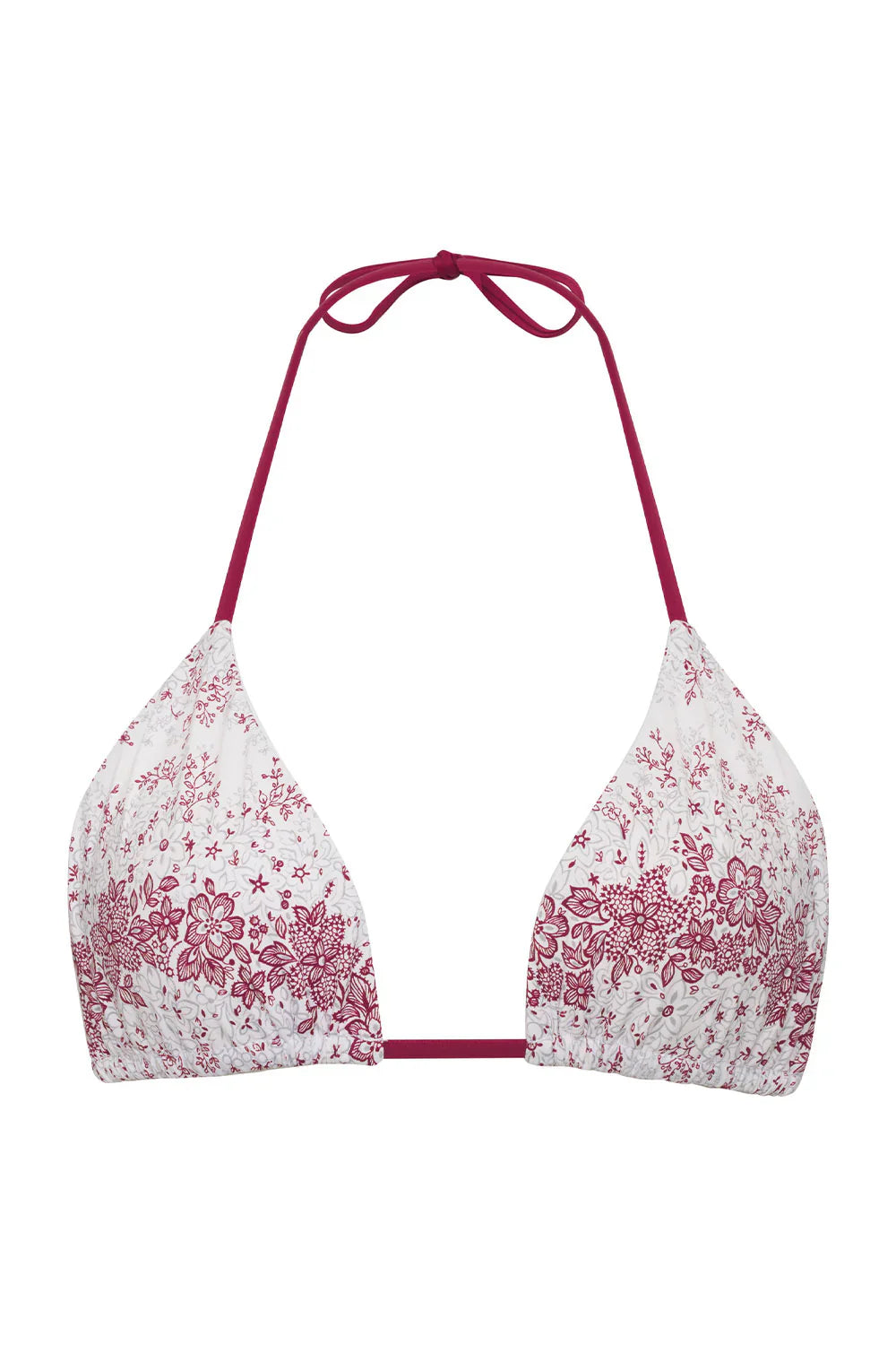 Tia Floral Triangle Bikini Top - Bisous Lace