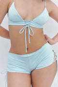 Cora Ruffle Bikini Top - New Moon
