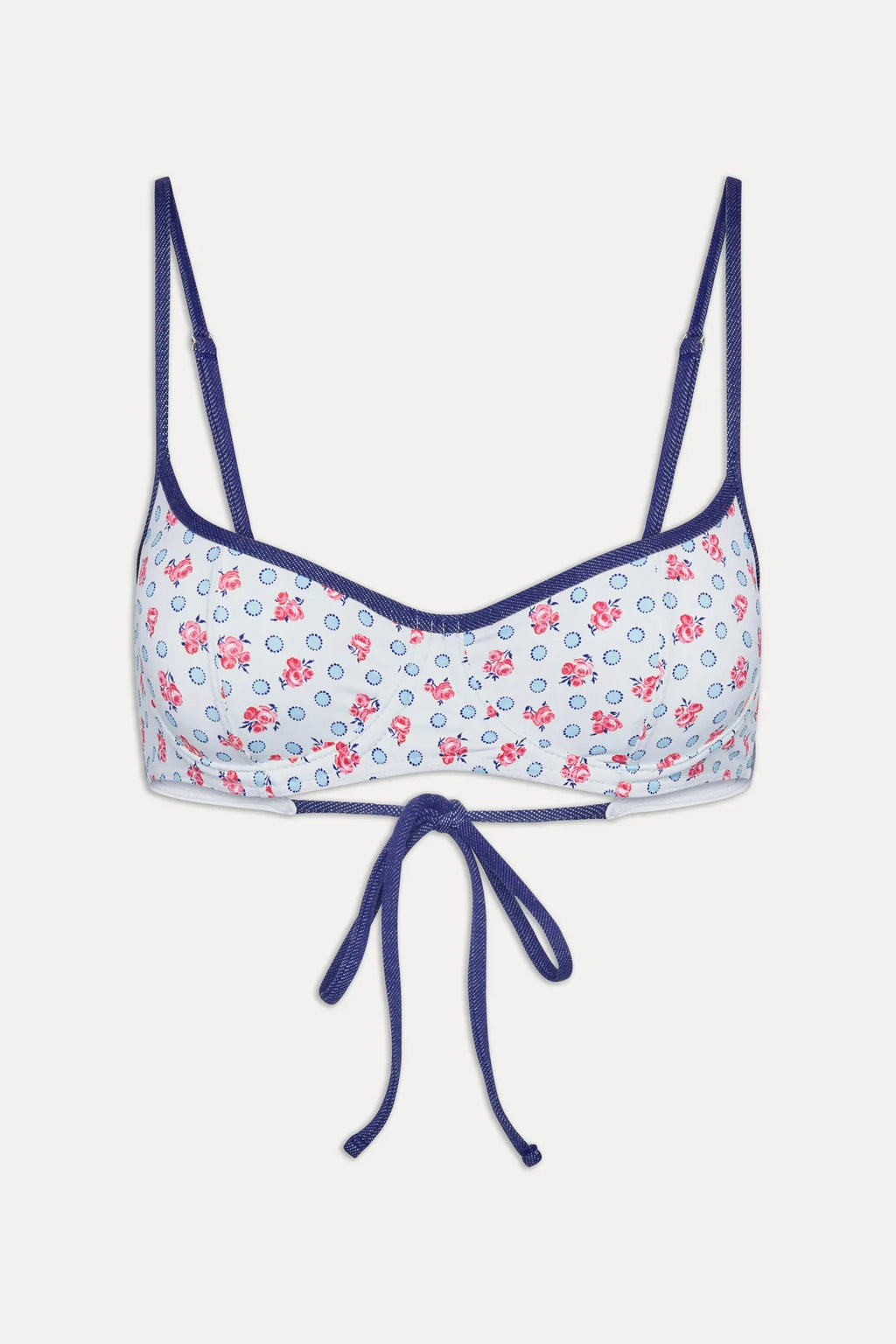 Cola Underwire Bikini Top - Wild Rose