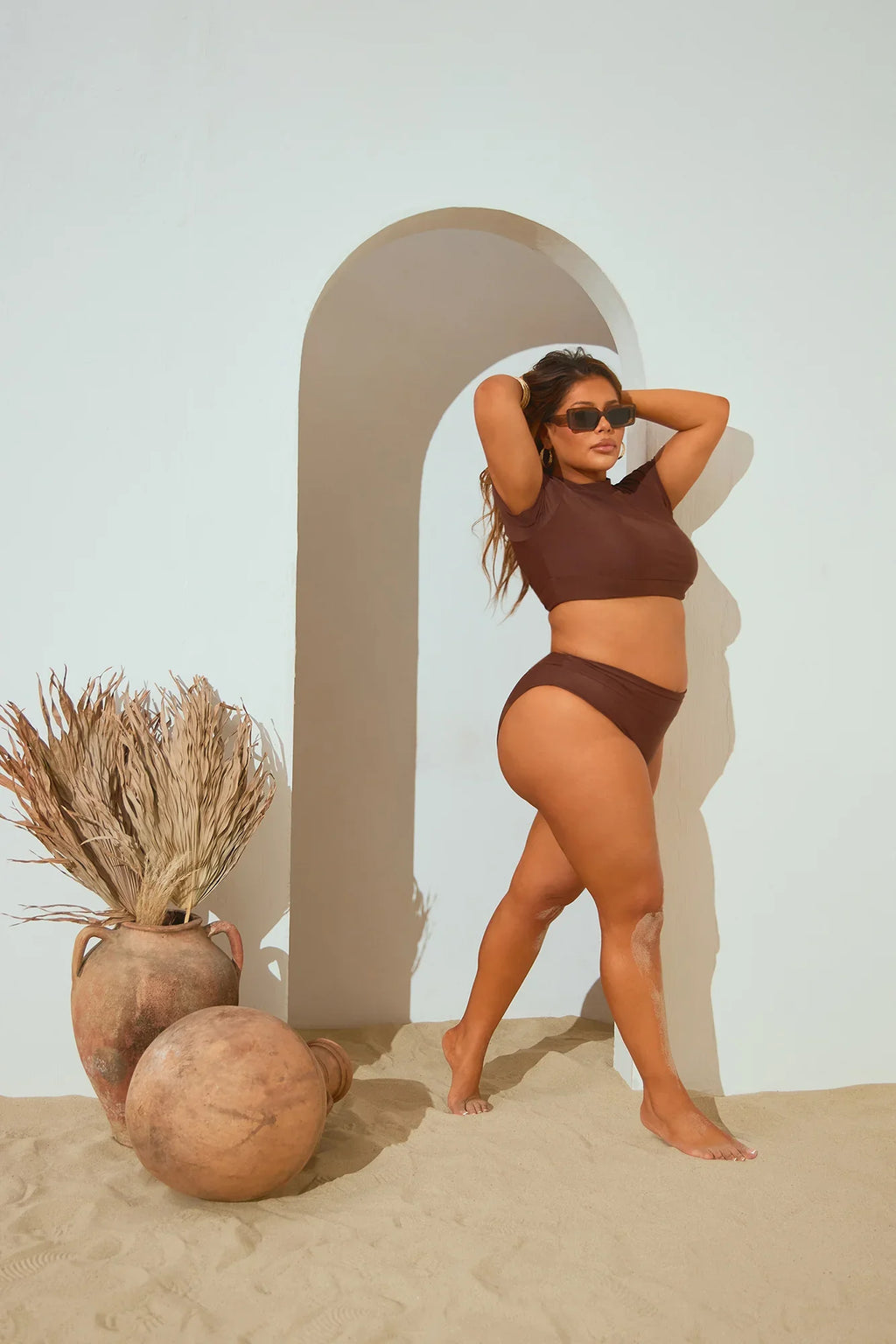 Another Beach Trip 2 Piece Bikini - Chocolate