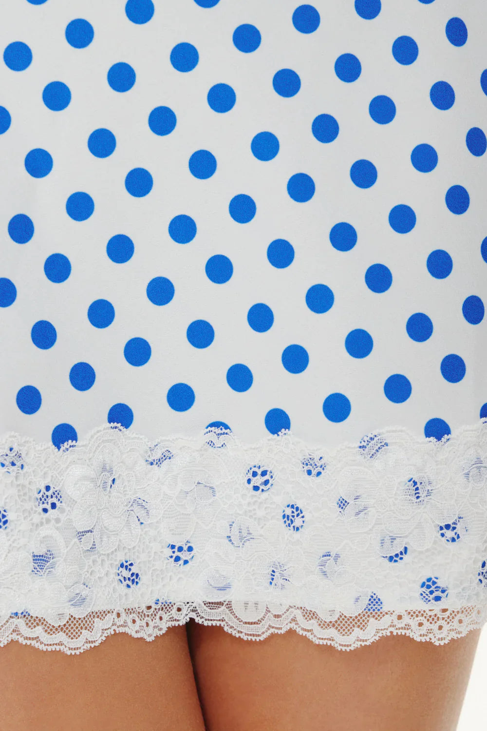 Delaney Polka Dot Mini Dress - Delicate Dot