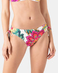 Beach Blossom Lace Side Full Bikini Bottom