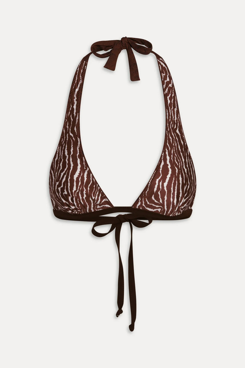 x R��alisation Par Frank Reversible Bikini Top - Python/Animal
