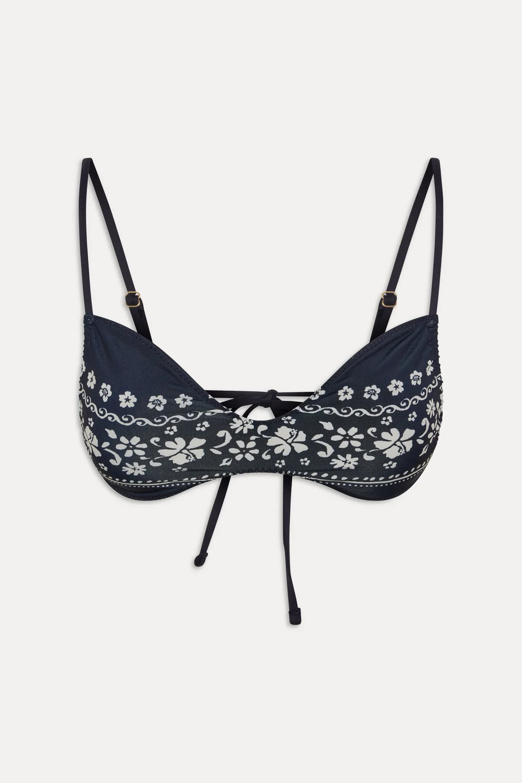Magnolia Skimpy Bikini Top - Malibu Blue