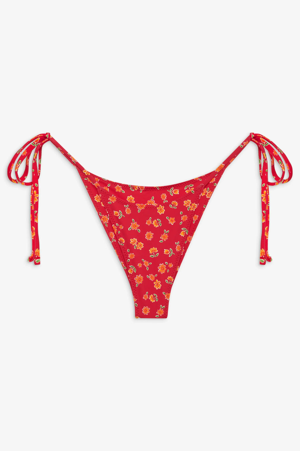 Mackenzie Floral String Bikini Bottom - Summer Flower
