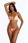 Kemi Flower Stones 2 Piece Bikini - Orange/combo