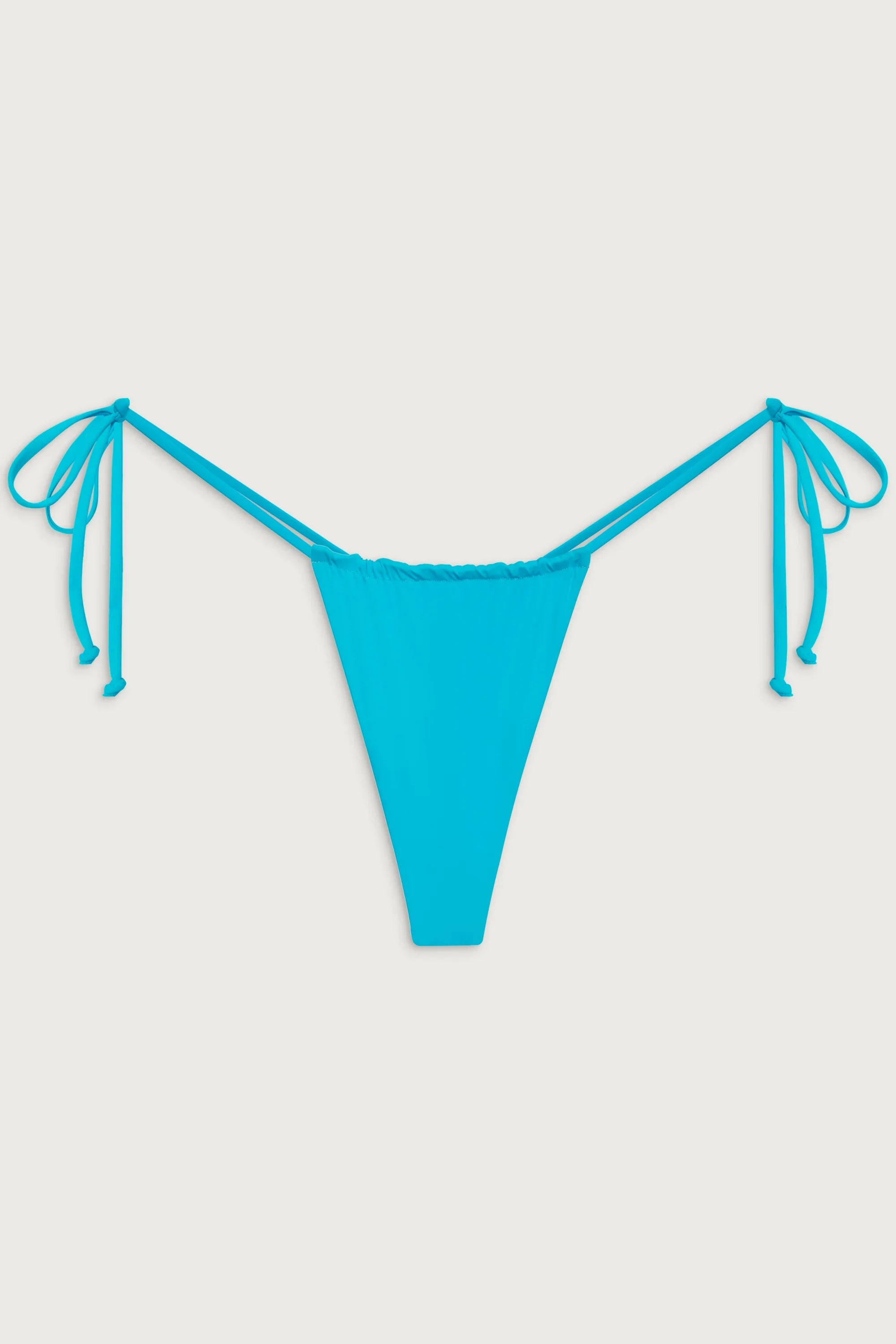 Tia String Bikini Bottom - Morning Blue