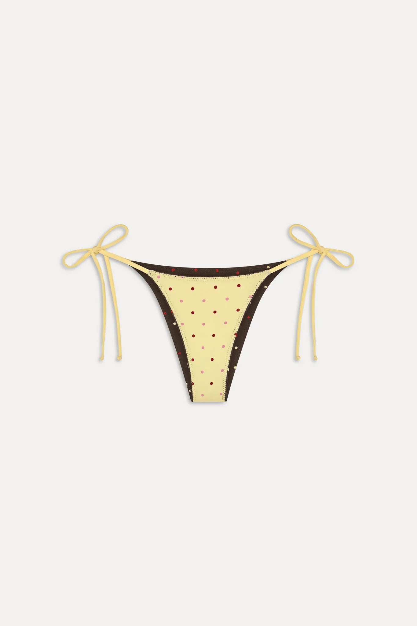 Mackenzie Reversible Bikini Bottom - Honey Bug