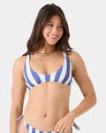Stripe Out Scoop Bralette Bikini Top
