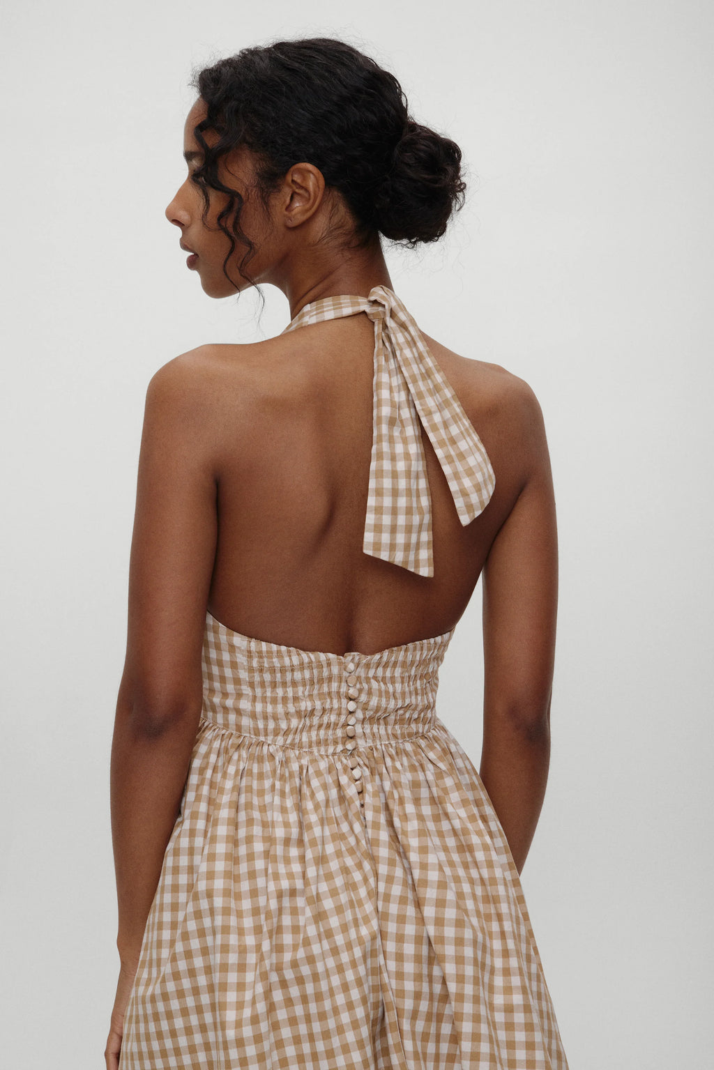 x BELLA HADID Prairie Midi Dress - Rodeo Gingham