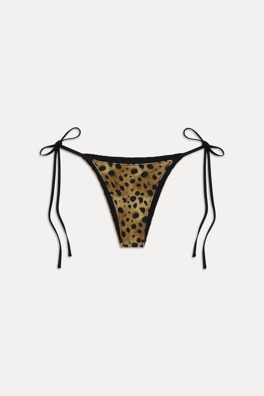 x Khy Mackenzie Skimpy Bikini Bottom - Lacey Leopard