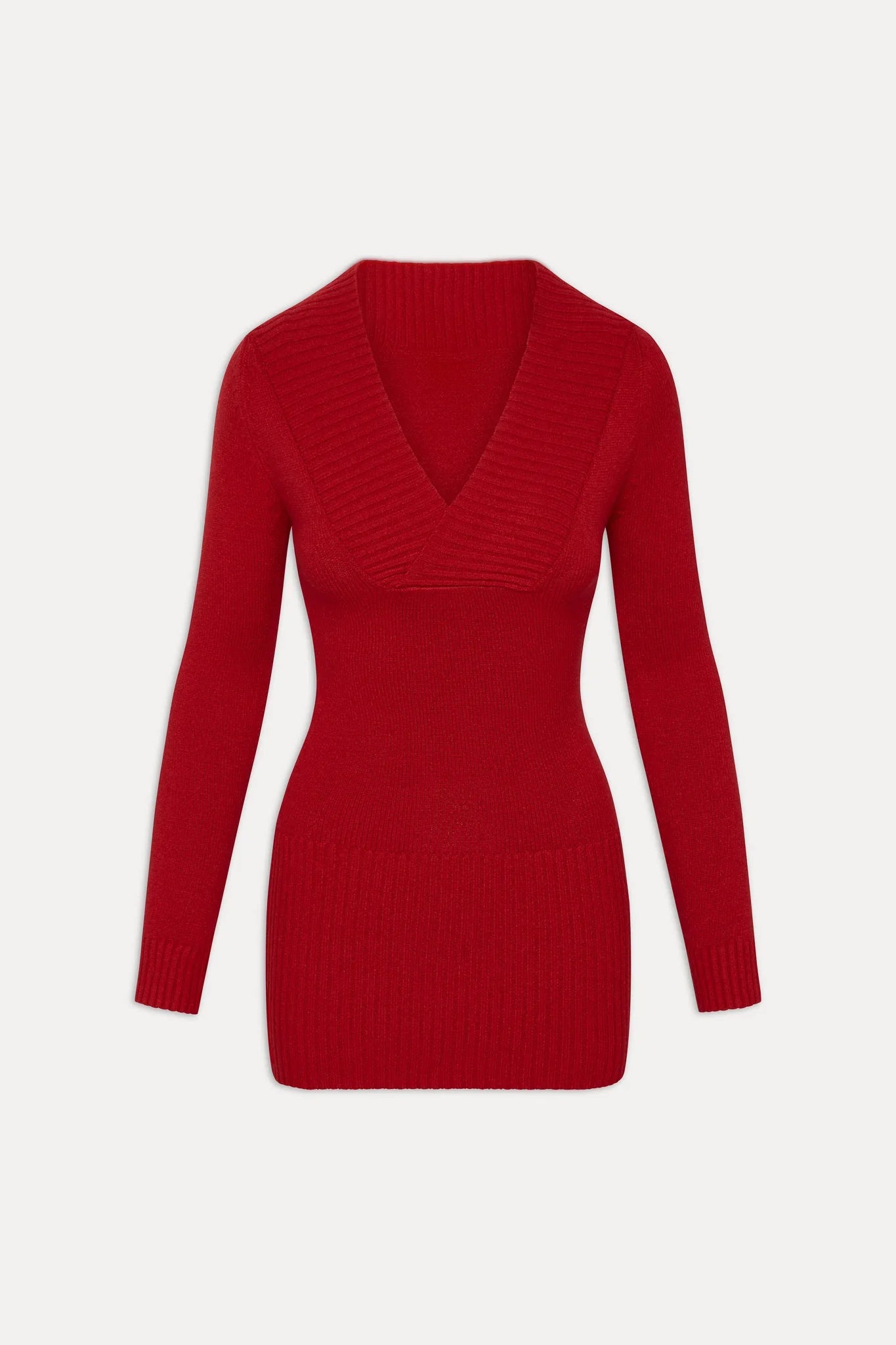 Jade Long Sleeve Knit Mini Dress - Heartstrings