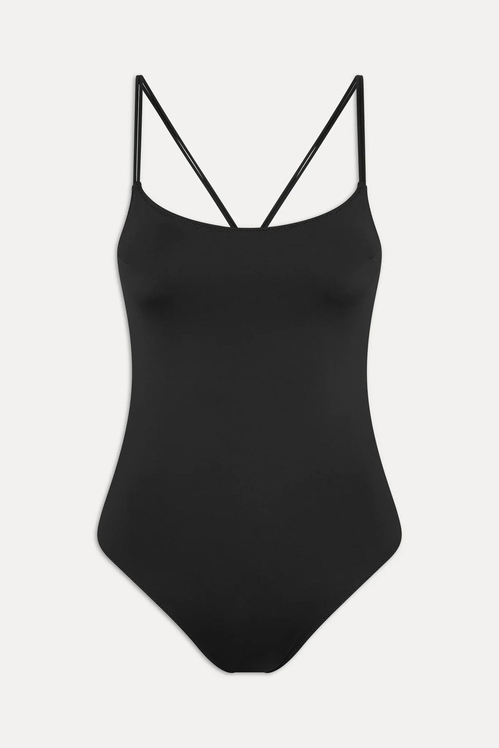 x JENNIE Lotus One Piece Swimsuit - Black