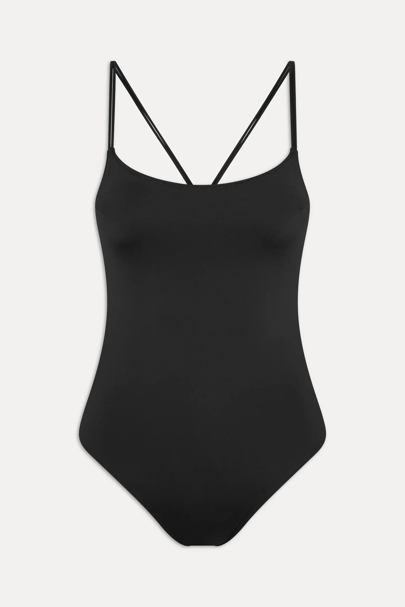 x JENNIE Lotus One Piece Swimsuit - Black