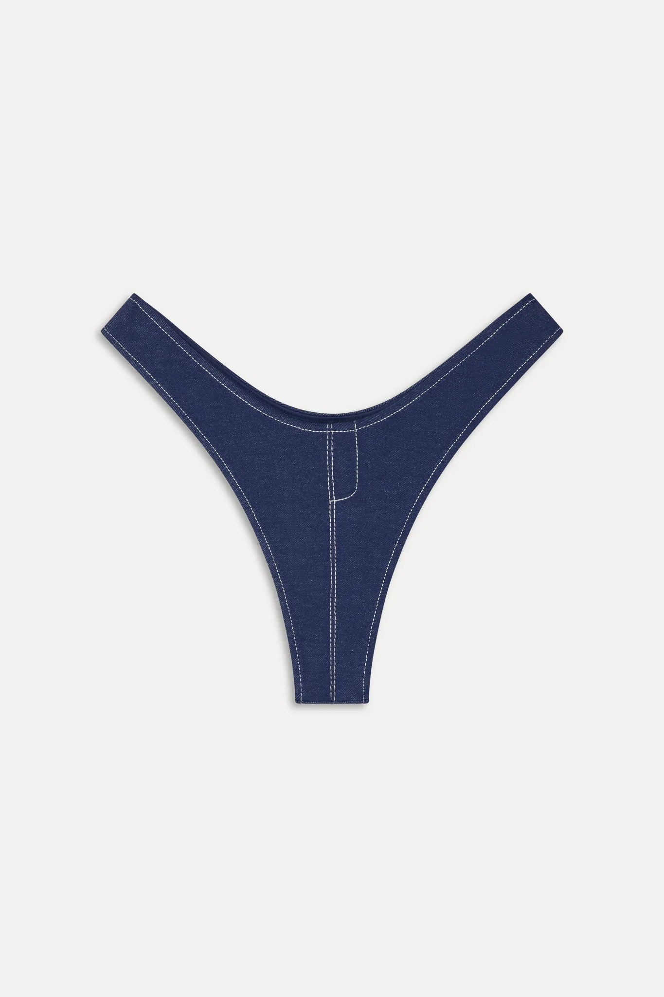 x BELLA HADID Full Moon Bikini Bottom - Summer Denim
