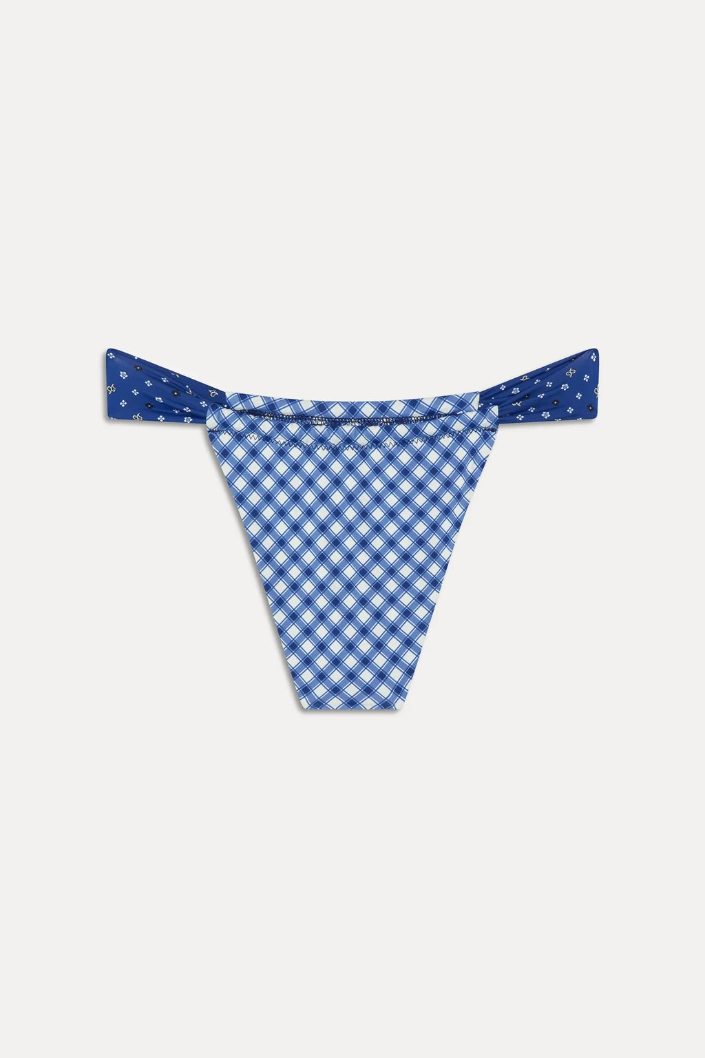 Beckett Micro Bikini Bottom - Starry Gingham