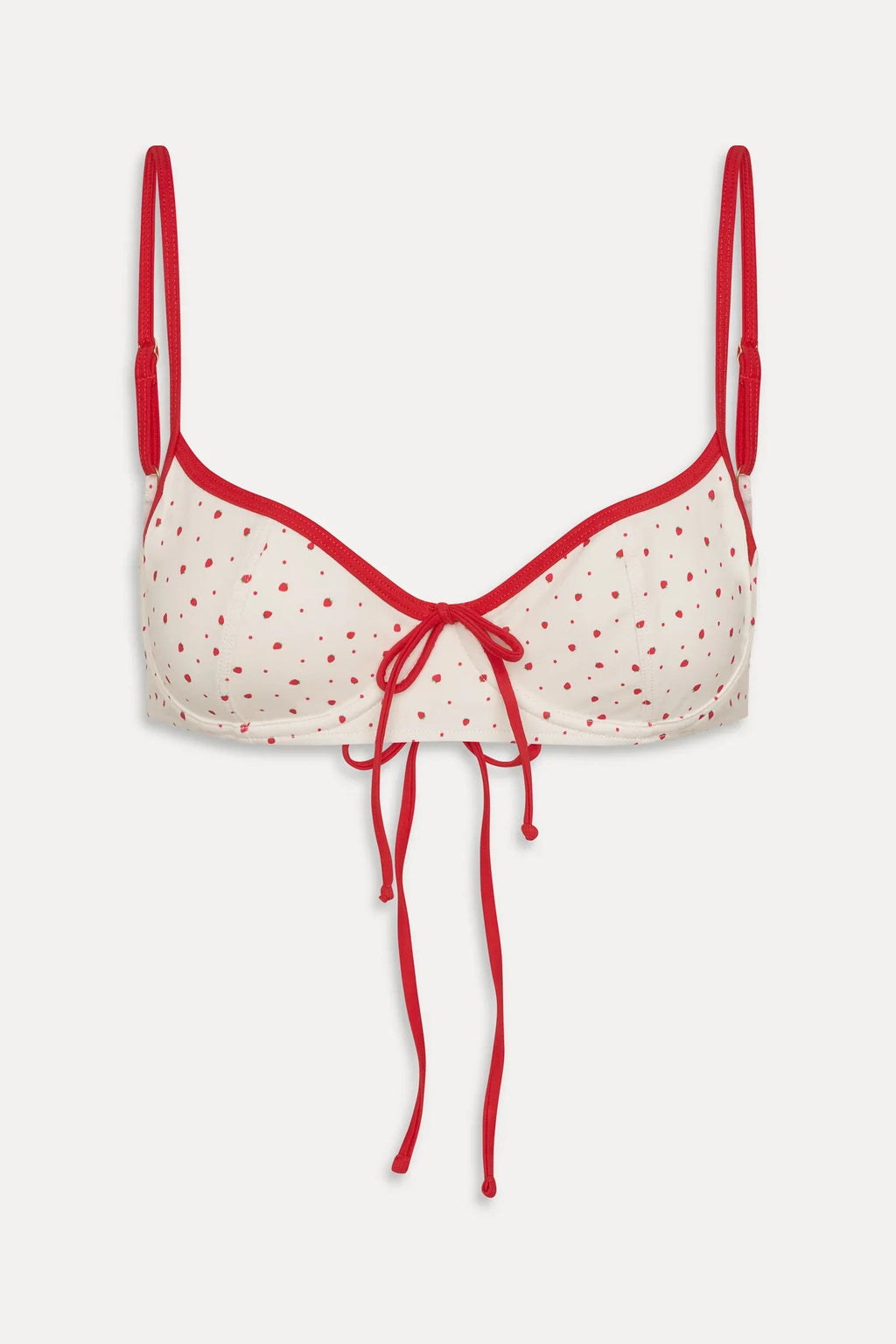 Cola Underwire Bikini Top - Tiny Berry