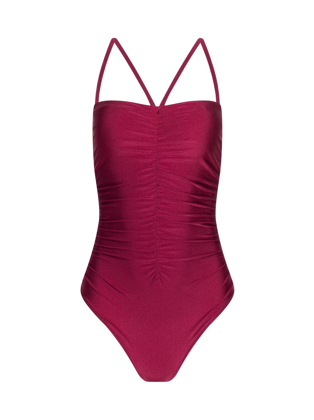Aubrey Ruched One-Piece Swimsuit