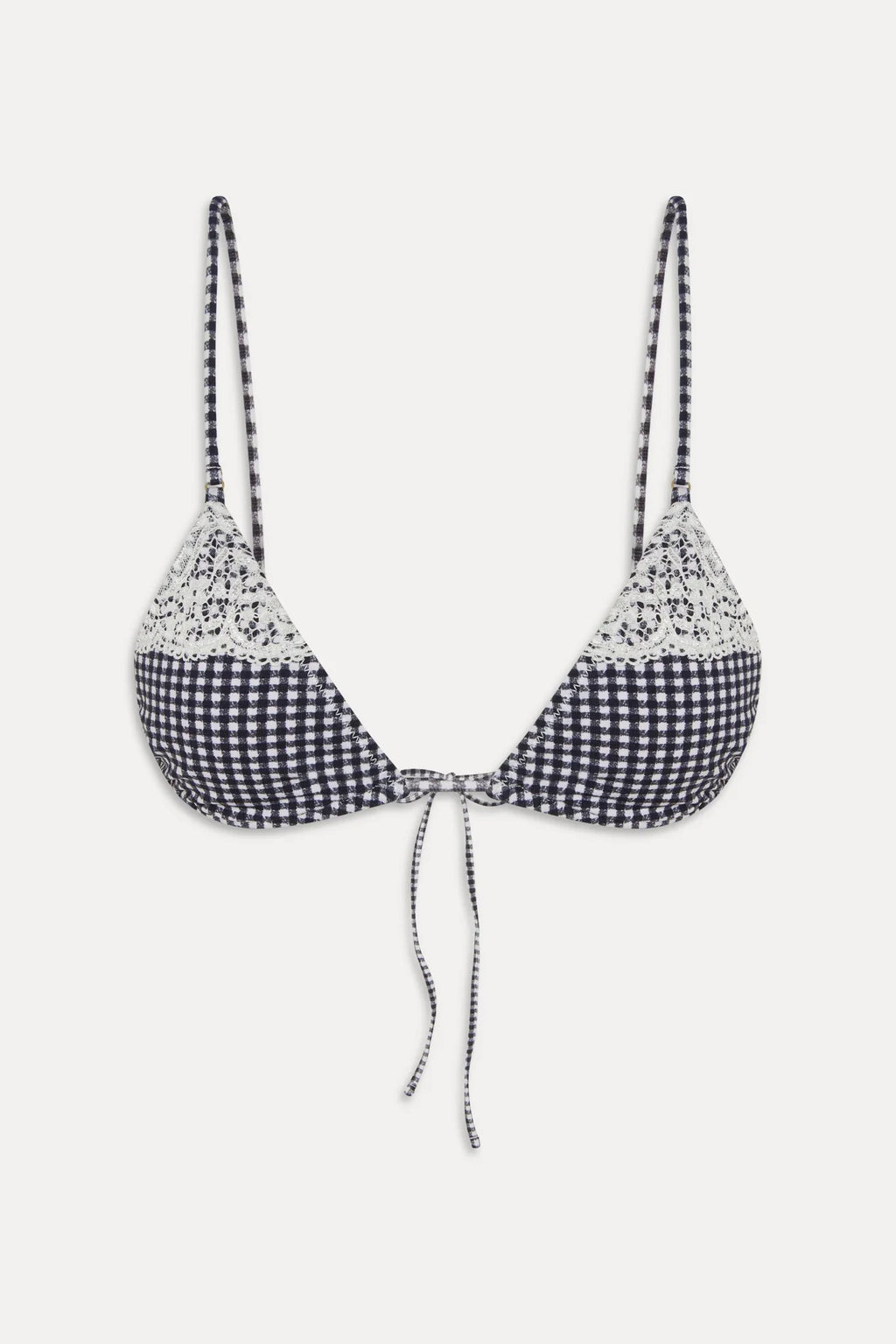 Elena Micro Cotton Bikini Top - Midnight Wishes